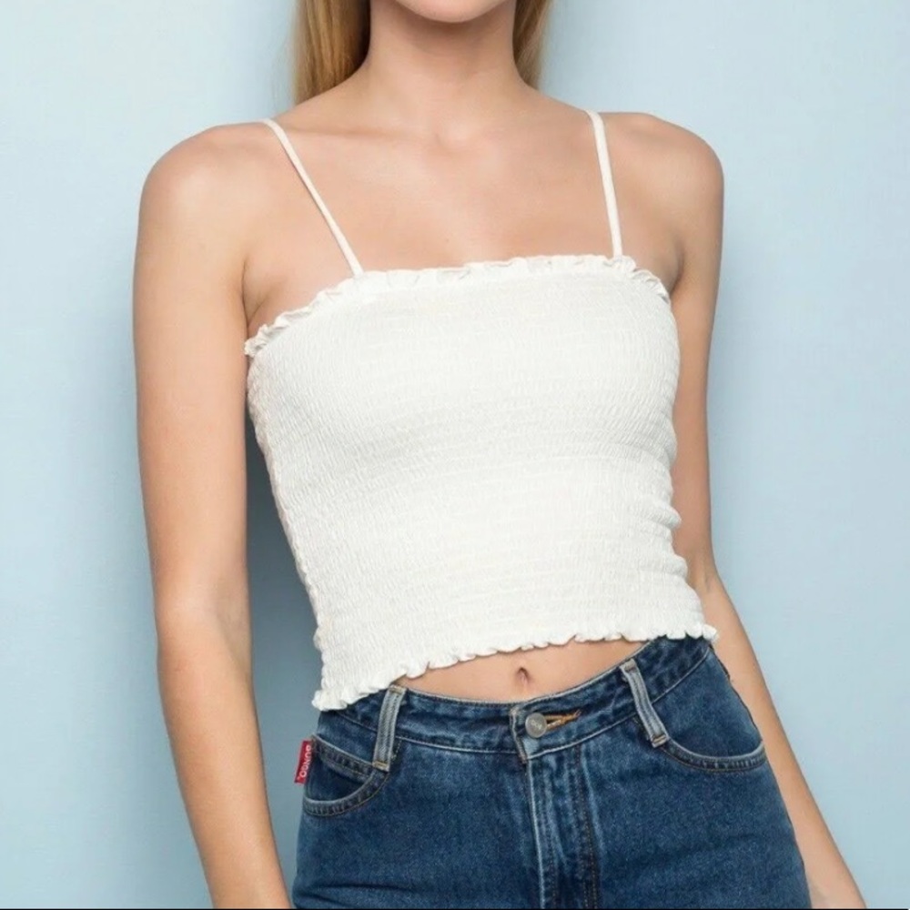 White Brandy Melville Tank Top